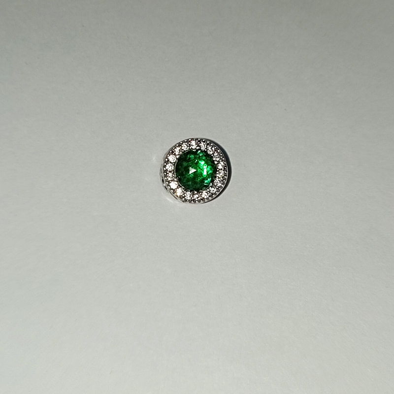 pandora optimism green cz essence charm