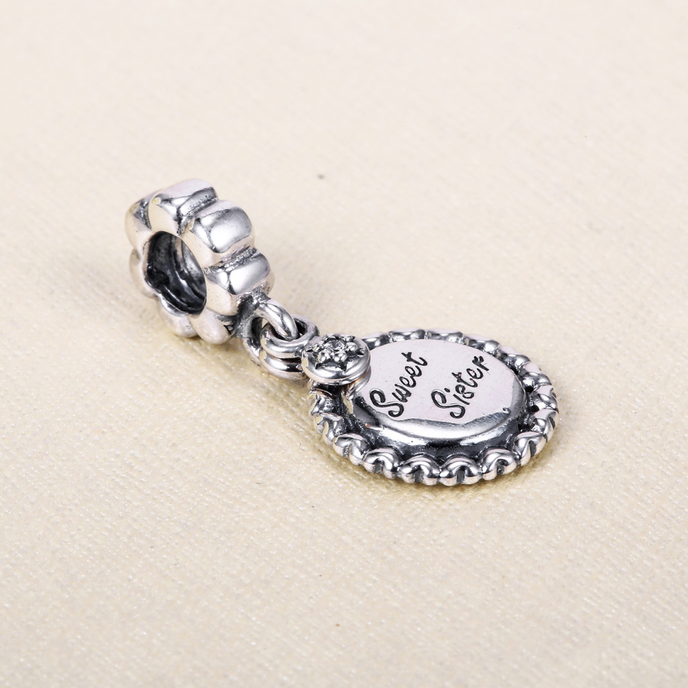 pandora sweet sister dangle charm