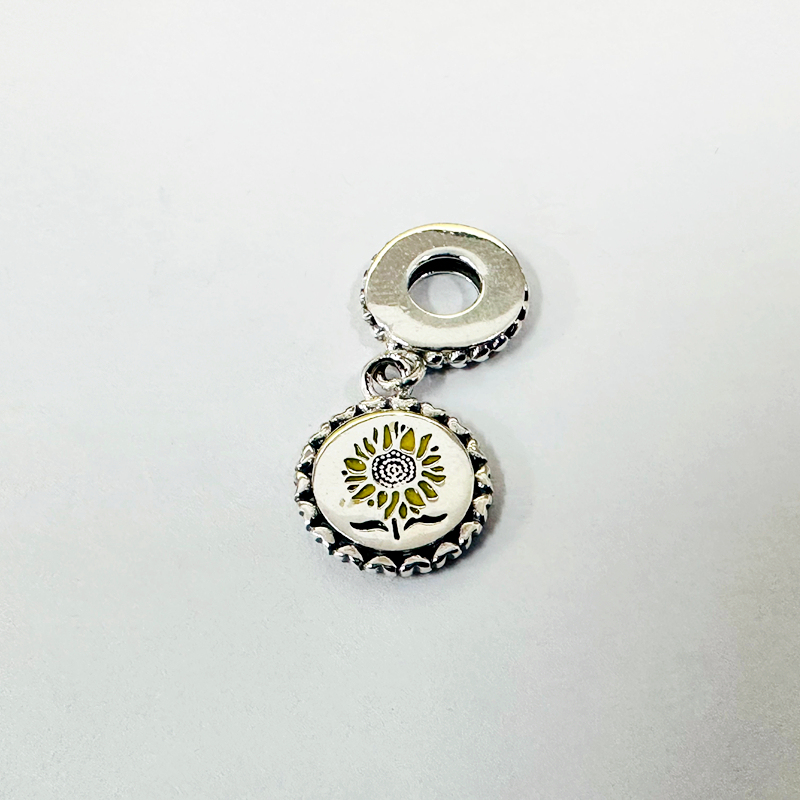 pandora sunflower love all dangle charm