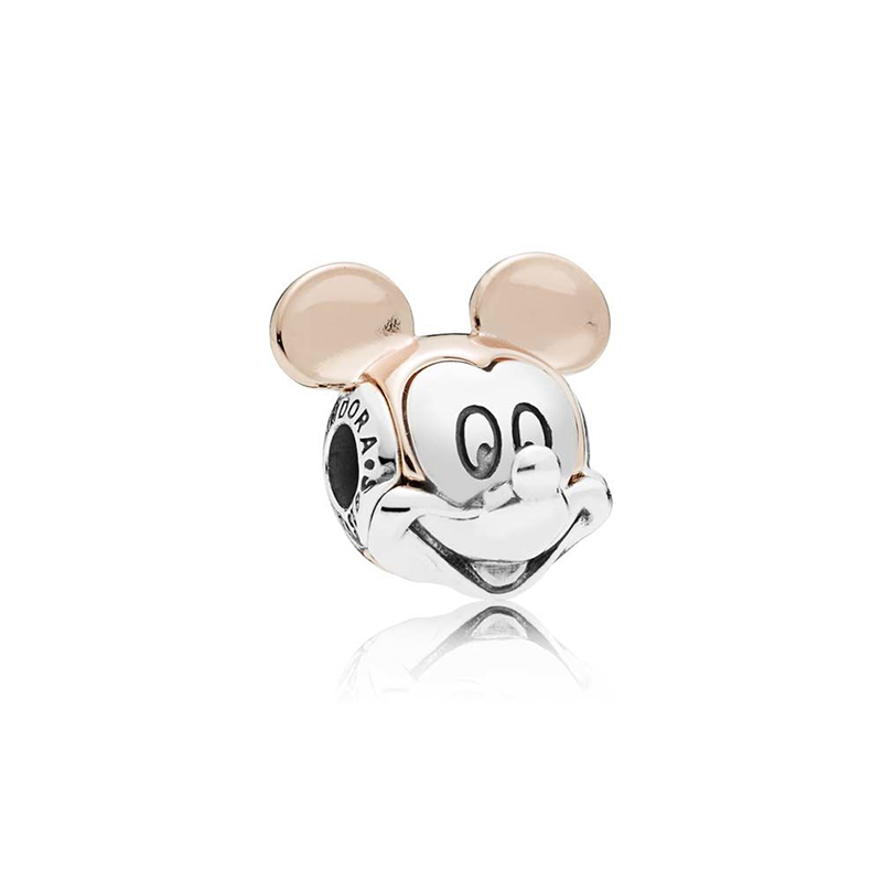 Pandora Moment Mickey Mouse Two Tone Charms