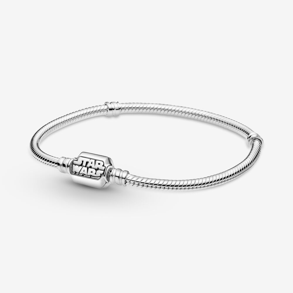 Pandora 925 Silver Moments Charm Bracelet
