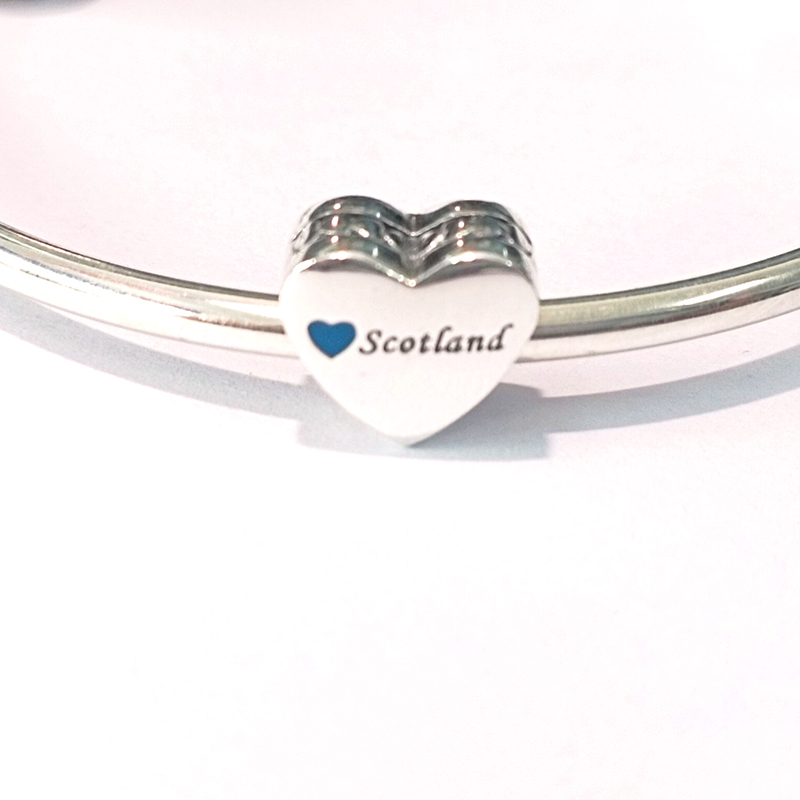 pandora scotland love heart 792015_e006 charm s925 ale bead new