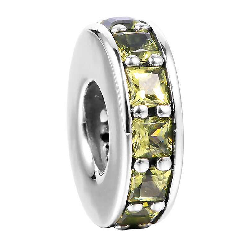 silver-charm-eternity-olive-green-crystal-791724nlg
