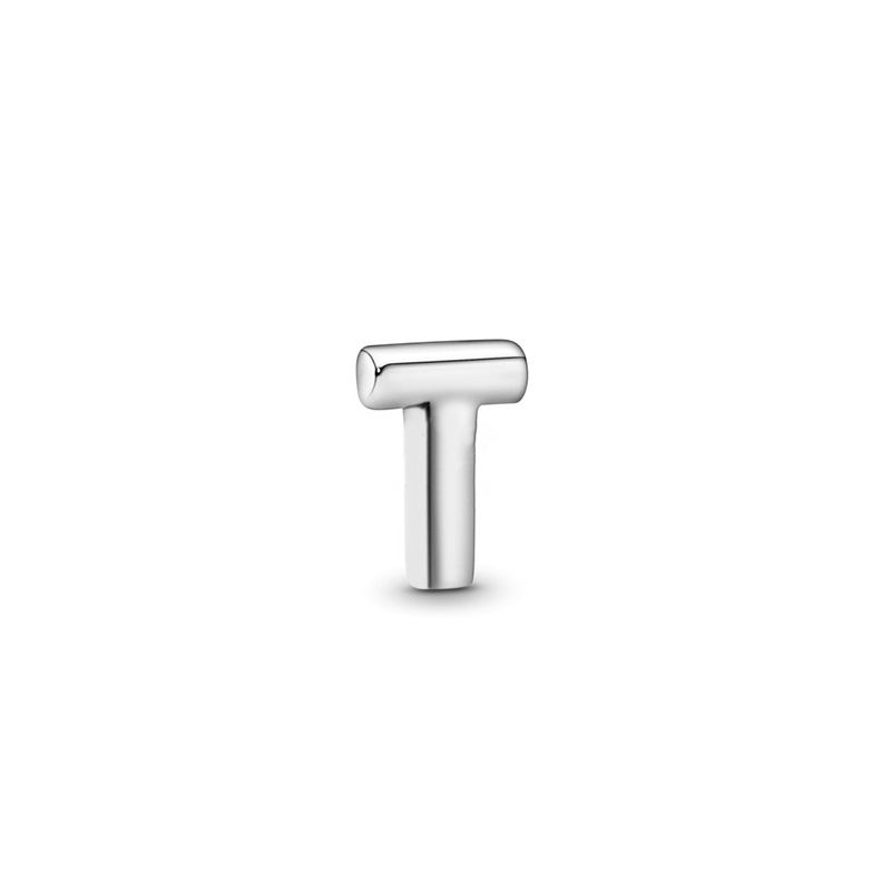 pandora  mini petite 26 letters"t"initial character floating locket charm