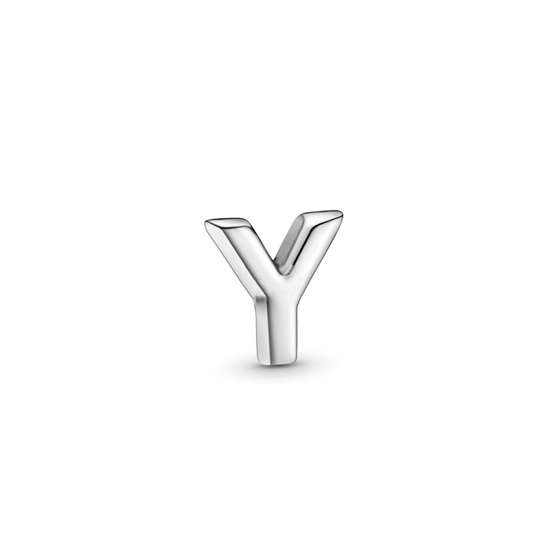 pandora  mini petite 26 letters"y"initial character floating locket charm