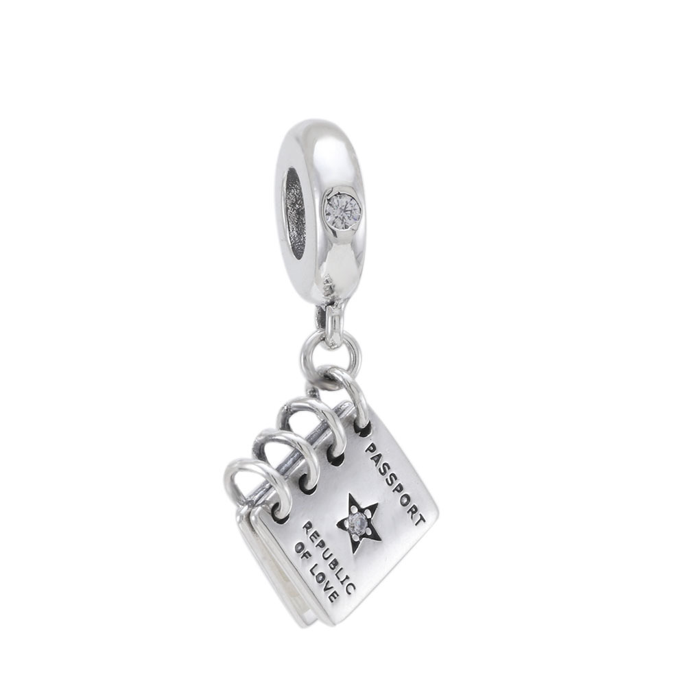 Pandora Republic Of Love Passport Charm