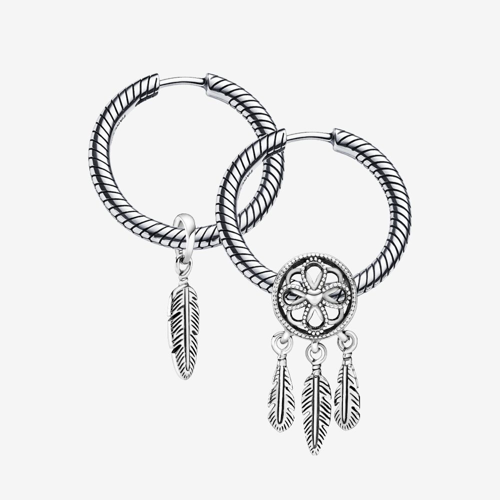 ale s925 silverpandora  symbolic charm and earring set rau0916