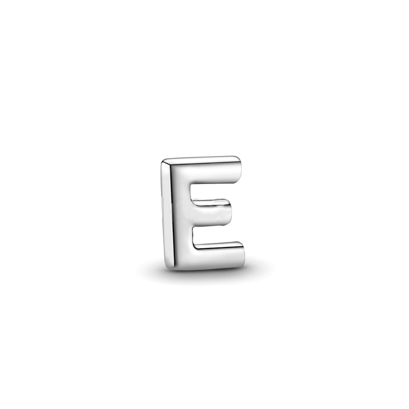 pandora  mini petite 26 letters"e"initial character floating locket charm