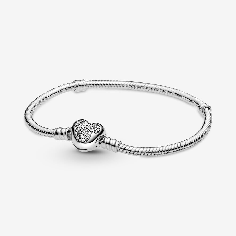 pandora  s925  lock and key charm and bracelet set