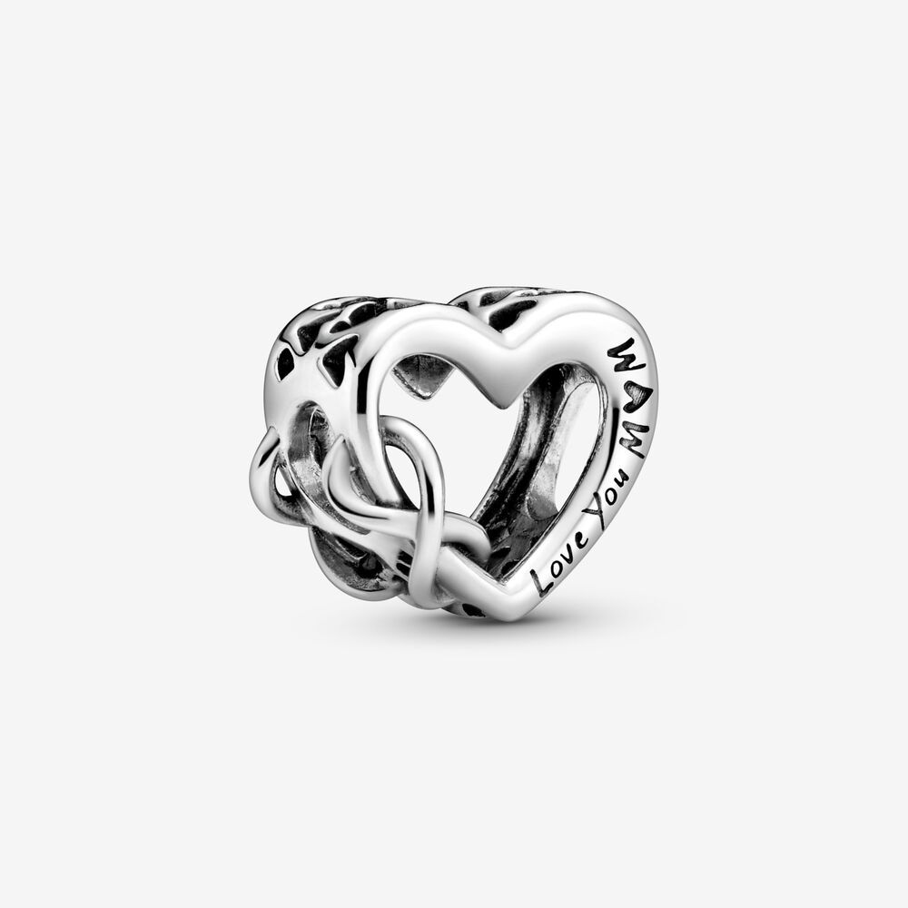 ale s925 silverpandora  love you infinity medium o pendant set