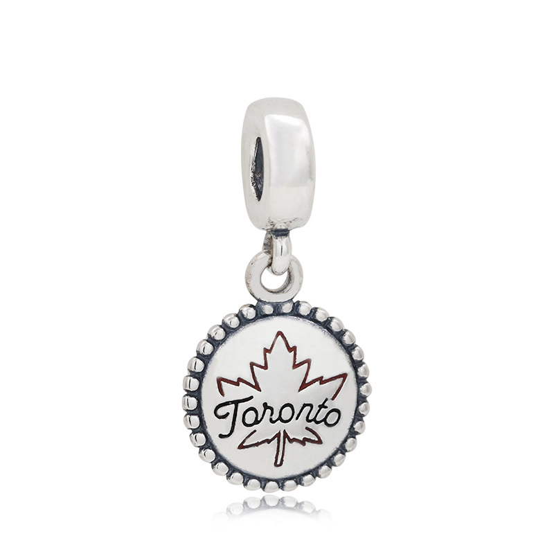 pandora red maple leaves s925 charm 791169_4033