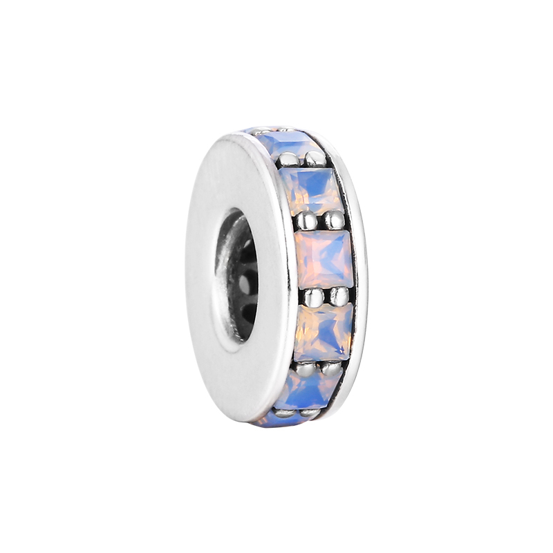 pandora white  charm eternity spacer  791724now