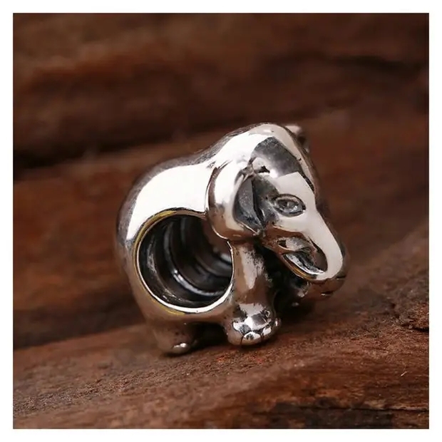 pandora sterling silver lucky elephant  charm 791130