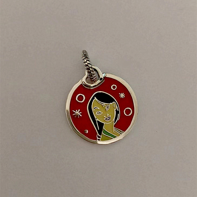 pandora  ale 925 silver  princess mulan pendant