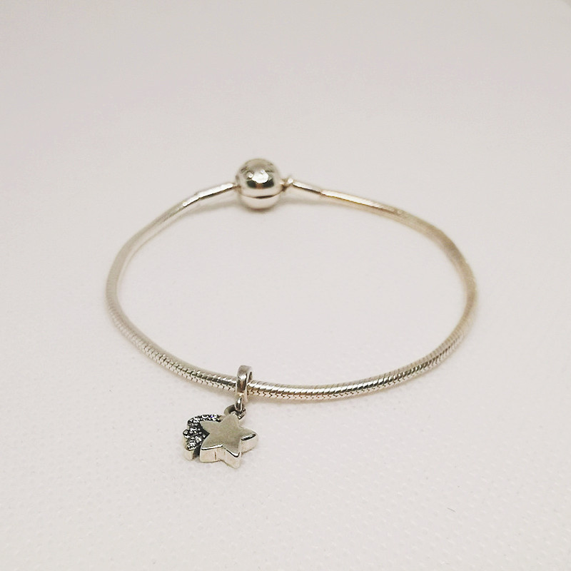  Pandora S925 ALE My Shooting Star Dangle Star Charm 