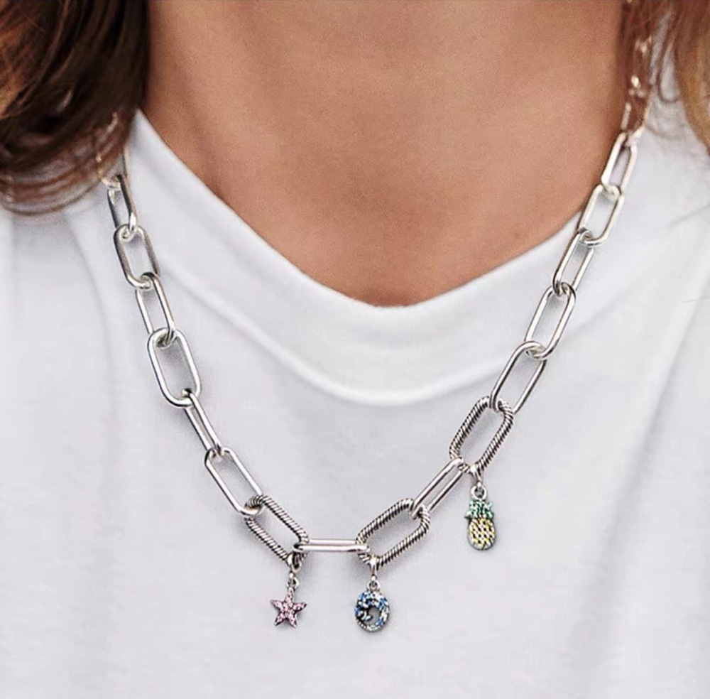 Pandora SILVER ME LINK NECKLACE