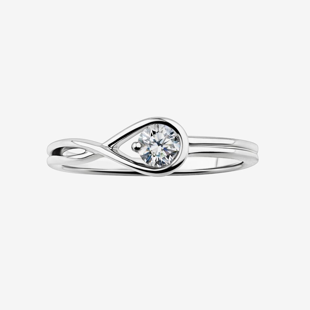 ale s925pandora  brilliance sterling silver ring with pouch