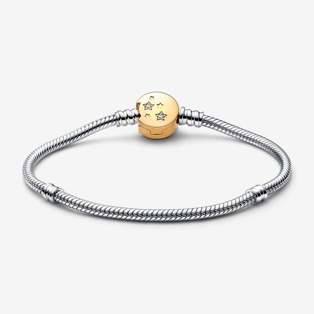 ale s925pandora  moments meteor chain buckle snake bone chain bracelet
