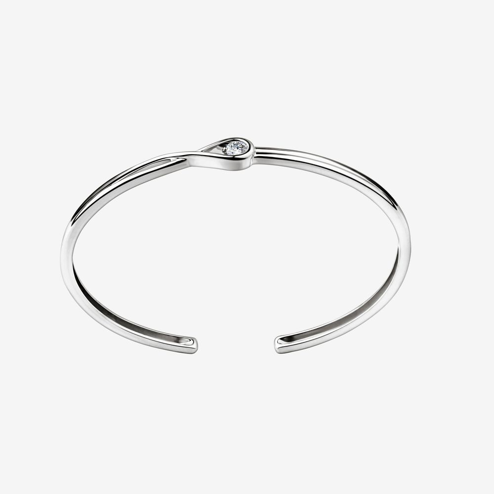 ale s925pandora  brilliance open bangle