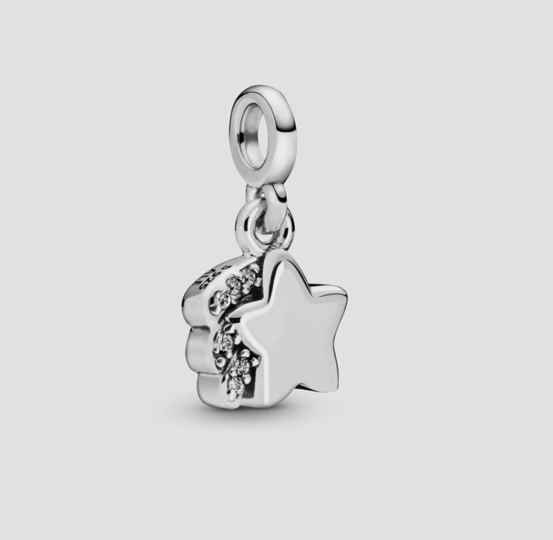  Pandora S925 ALE My Shooting Star Dangle Star Charm 
