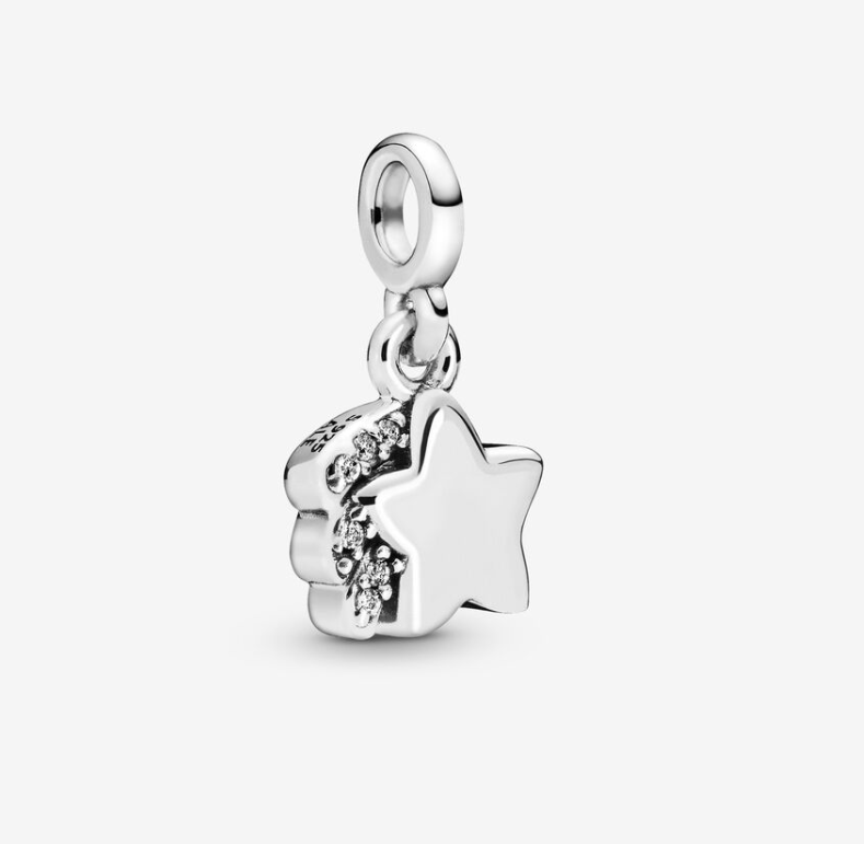  Pandora S925 ALE My Shooting Star Dangle Star Charm 