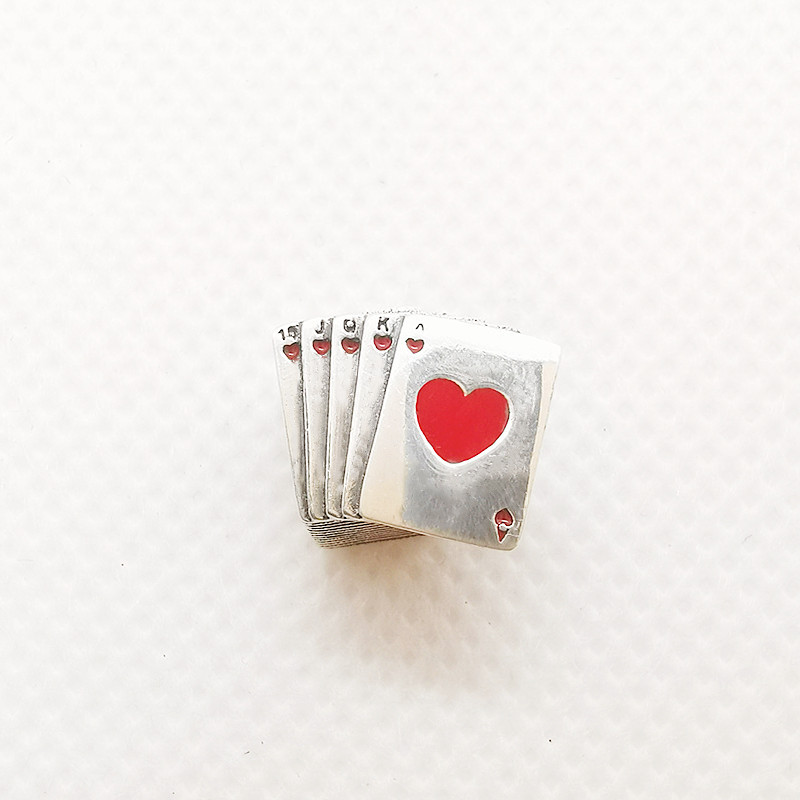 Pandora Charm Playing Cards Las Vegas Bead