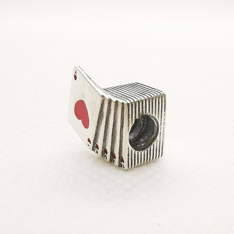 Pandora Charm Playing Cards Las Vegas Bead