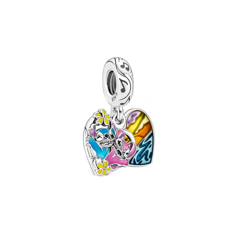 pandora  s925 ale silver  stitch ohana pendant