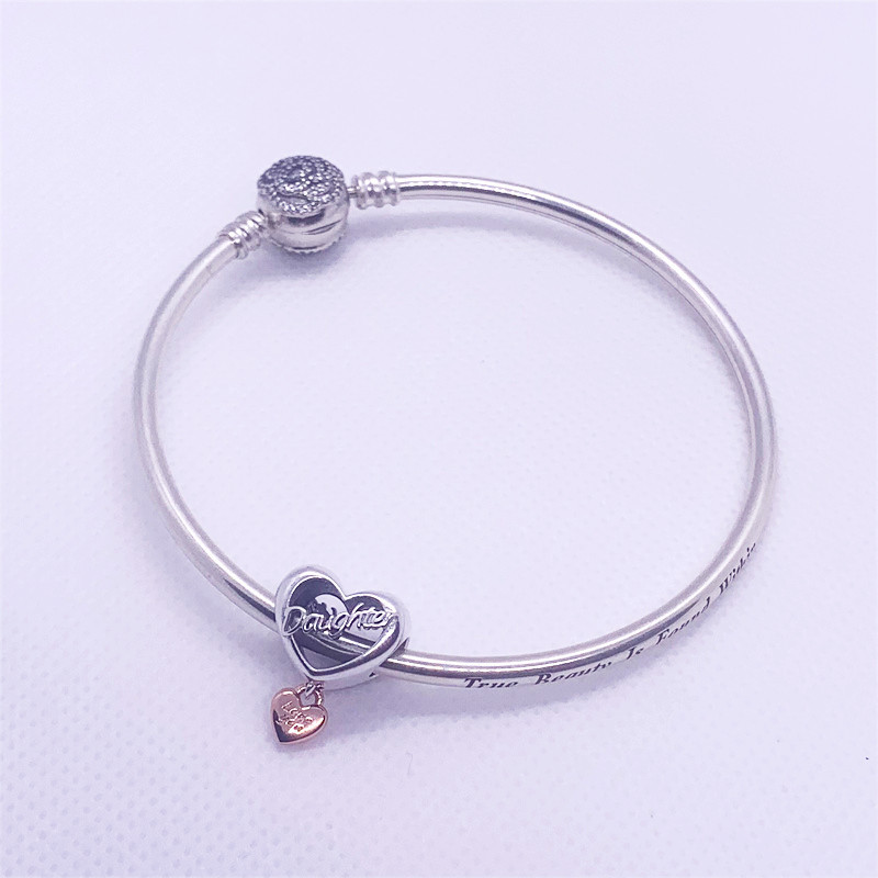 PANDORA Love You Daughter Heart Charm