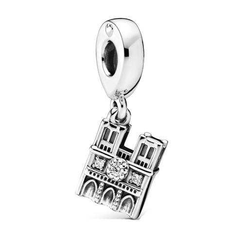 Pandora Charm Sterling Silver ALE S925 NOTRE DAME DANGLE