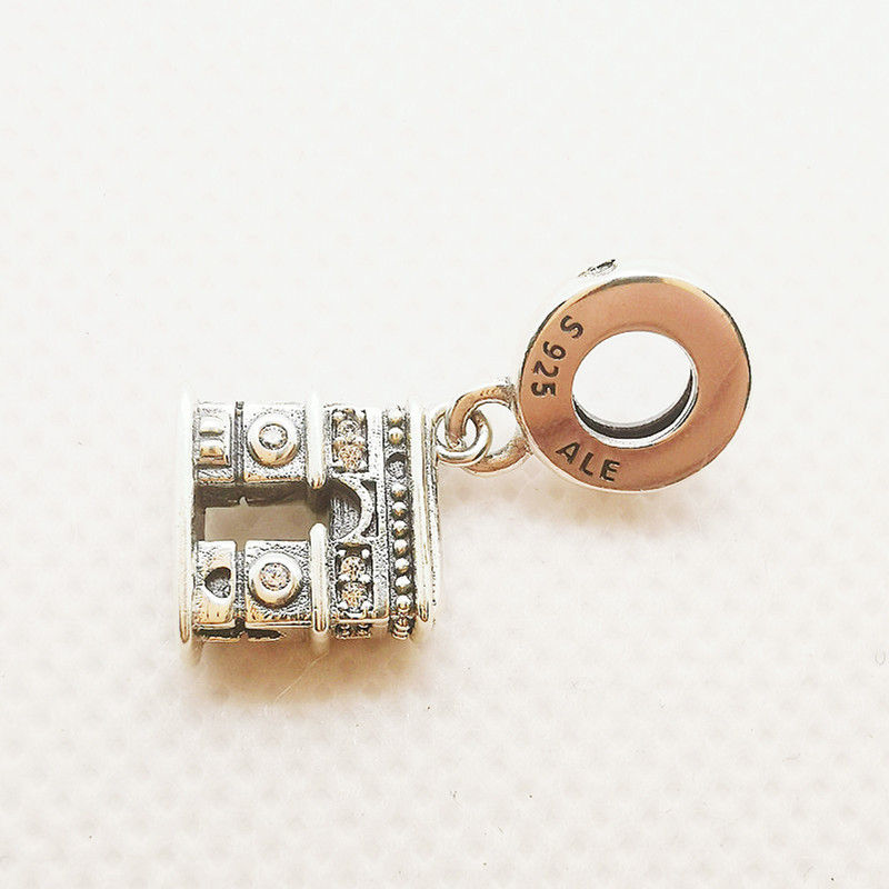 Pandora Charm Sterling Silver ALE S925 NOTRE DAME DANGLE