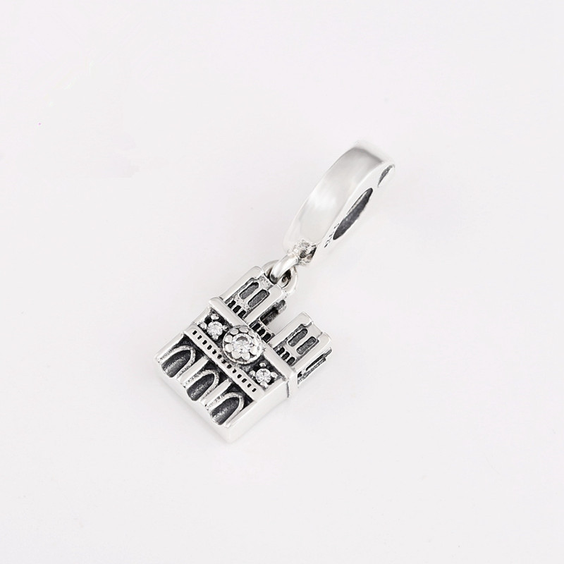 Pandora Charm Sterling Silver ALE S925 NOTRE DAME DANGLE