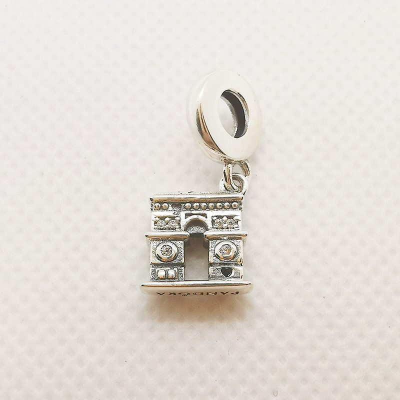 Pandora Charm Sterling Silver ALE S925 NOTRE DAME DANGLE