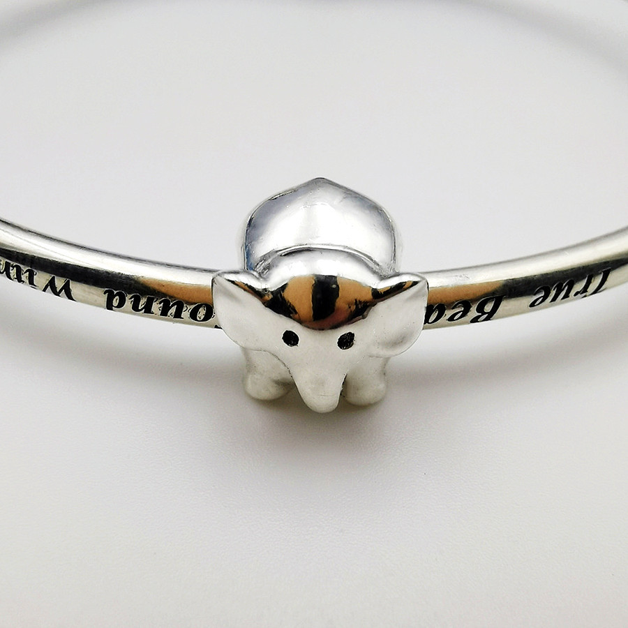 Pandora S925 Charm Elephant Sterling Silver Bead