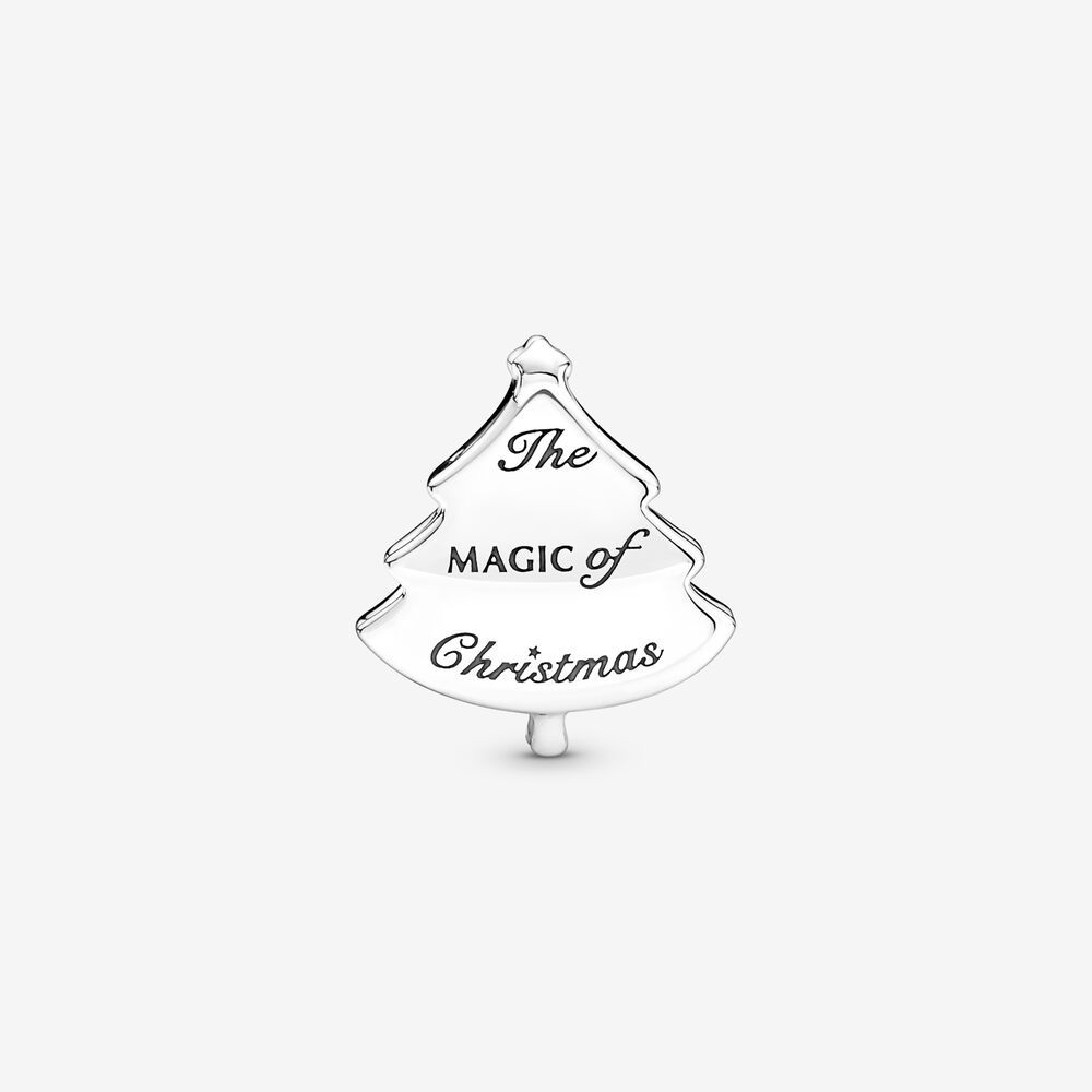 Pandora Sterling Silver Multicolor Christmas Tree Charm