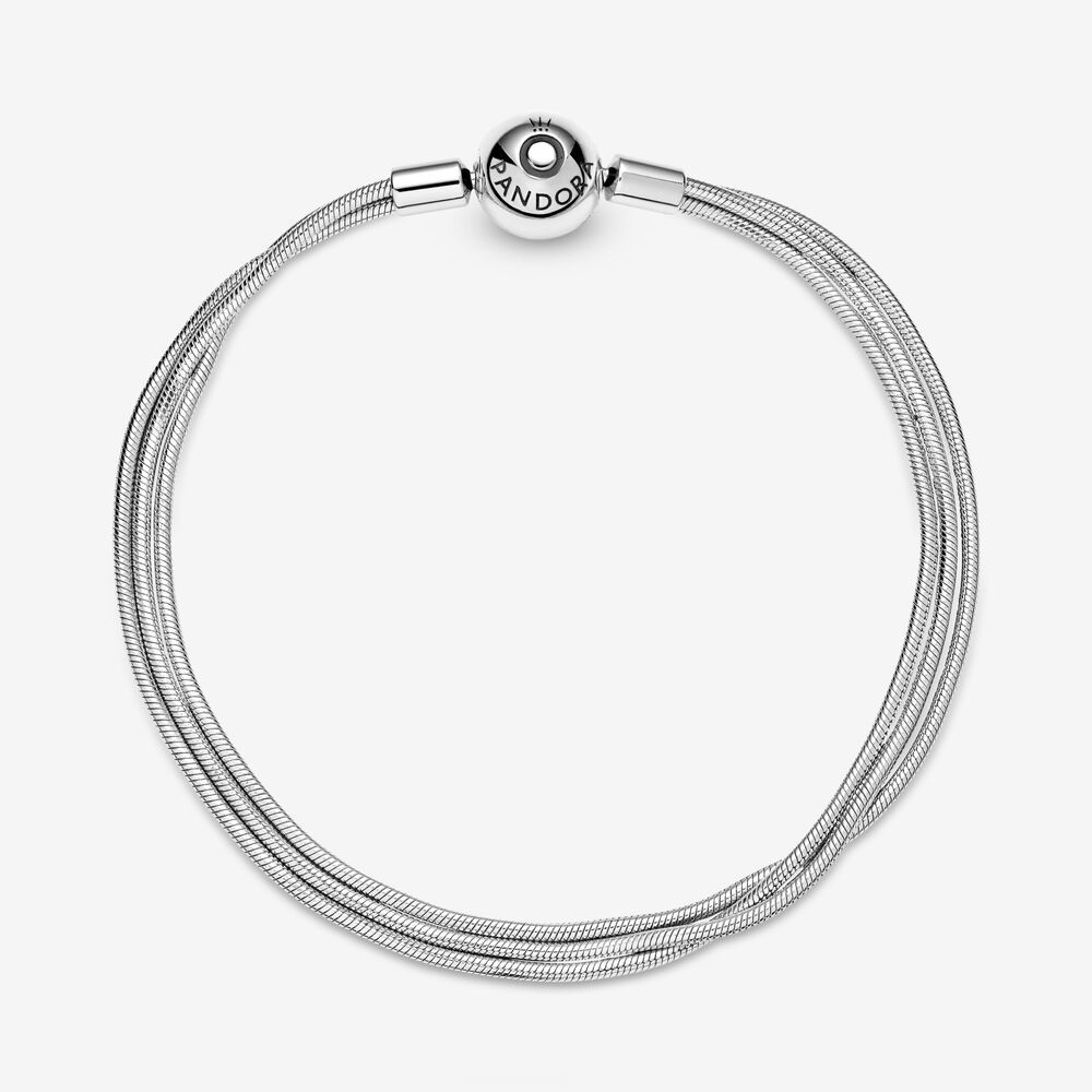 Pandora Moments Multi Snake Chain Bracelet ALE S925