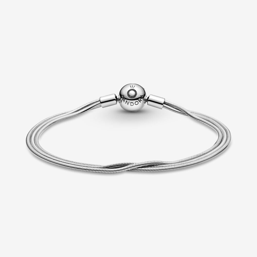Pandora Moments Multi Snake Chain Bracelet ALE S925