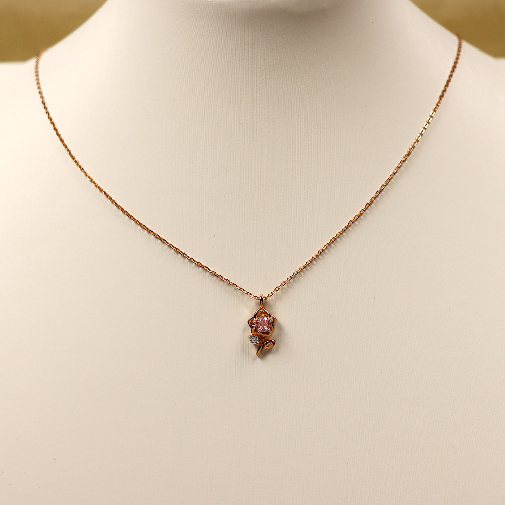 S925 Sterling Silver Princess Bella Necklace for Women