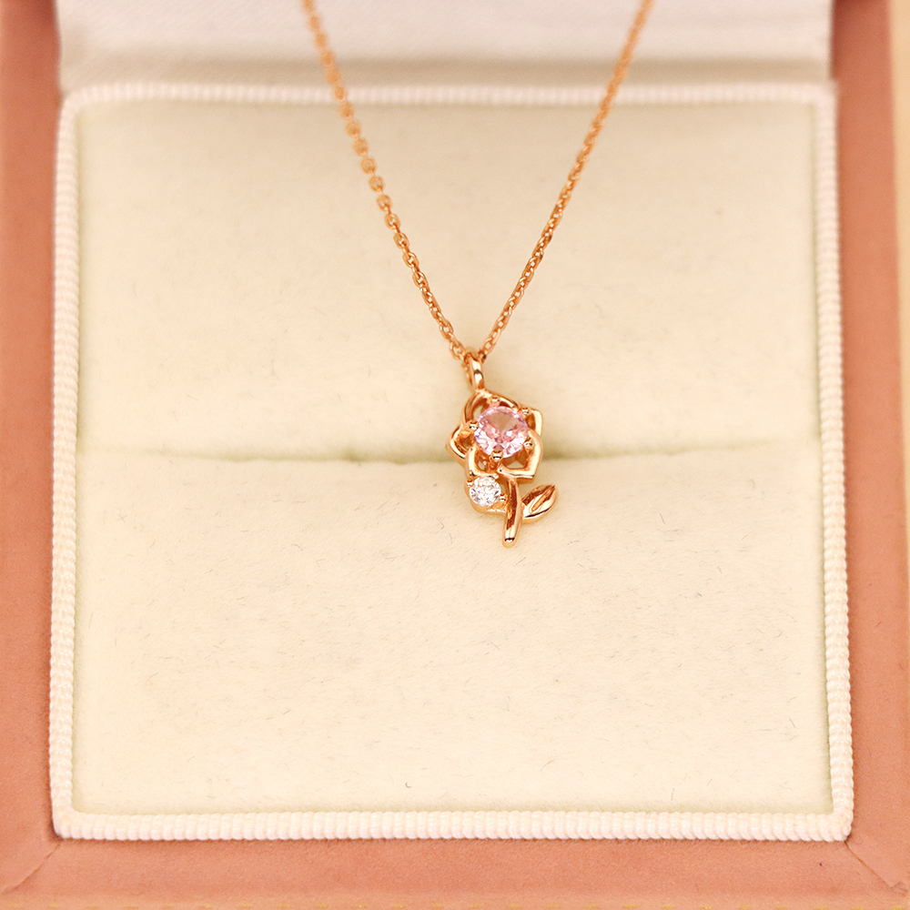 S925 Sterling Silver Princess Bella Necklace for Women