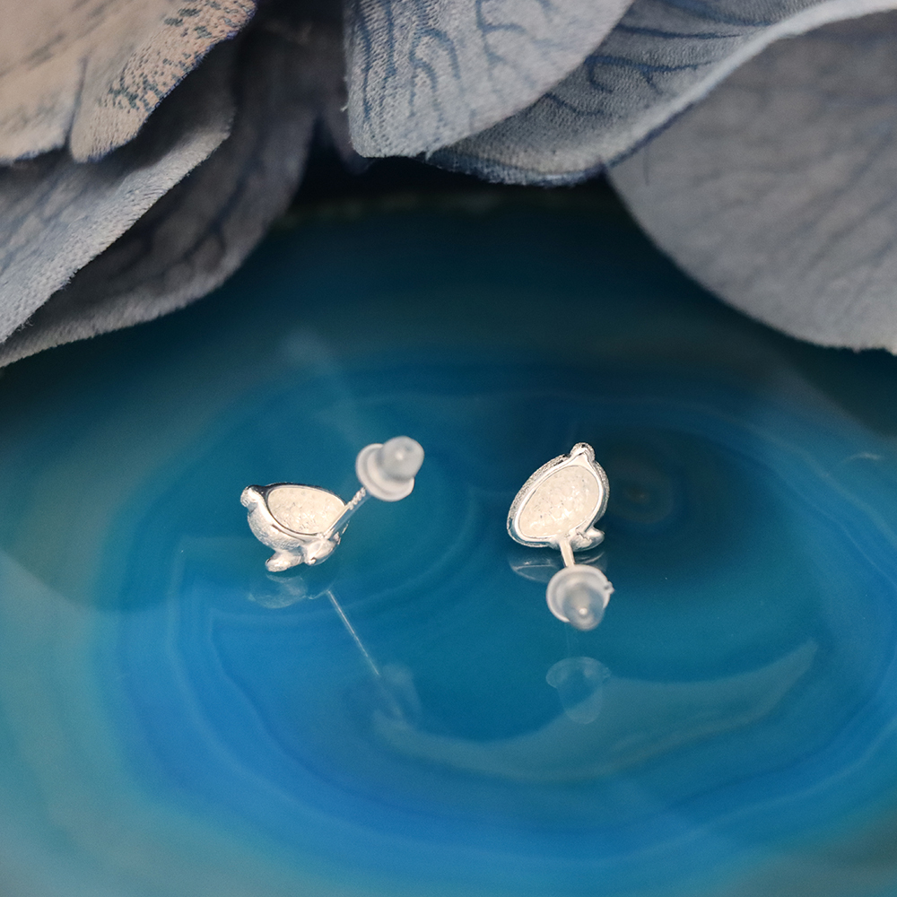 S925 Sterling Silver Little Rabbit-shaped Stud Earrings for Women
