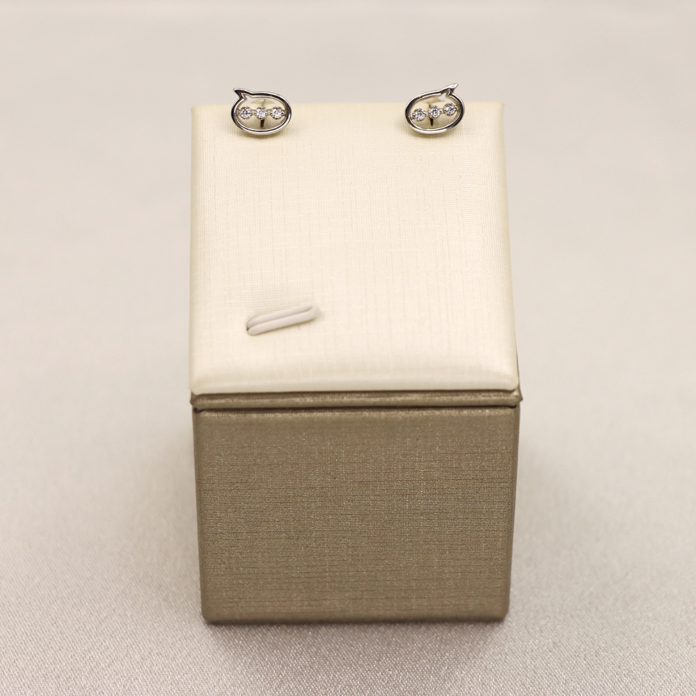 S925 Sterling Silver Symbol-shaped Stud Earrings for Women