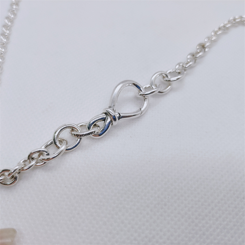 Pandora NECKLACE CHUNKY INFINITY KNOT CHAIN -50CM