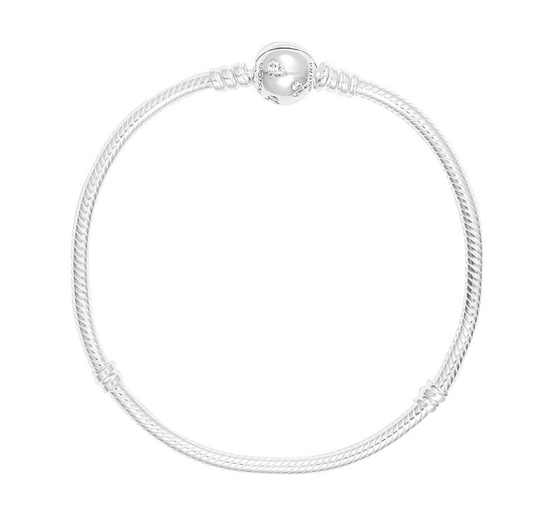 Pandora MOMENTS SPARKLING MICKEY CLASP CHARM BRACELET