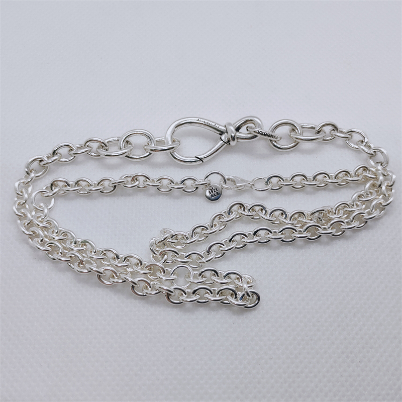Pandora NECKLACE CHUNKY INFINITY KNOT CHAIN -50CM