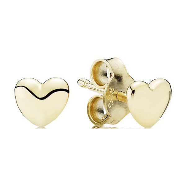 Pandora GOLD Forever Stud Earrings