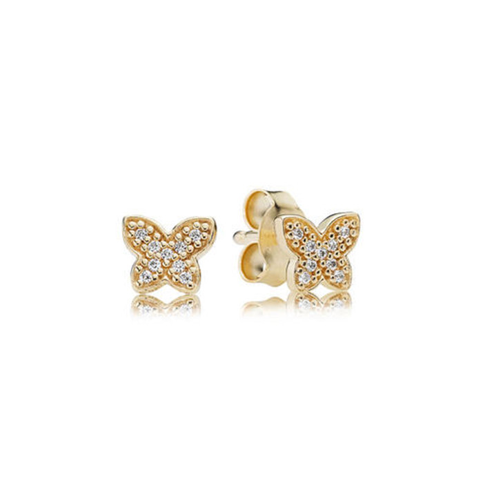 Pandora GOLD Forever Stud Earrings