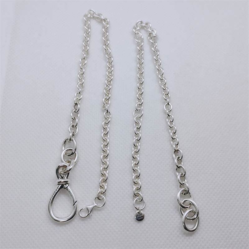 Pandora NECKLACE CHUNKY INFINITY KNOT CHAIN -50CM