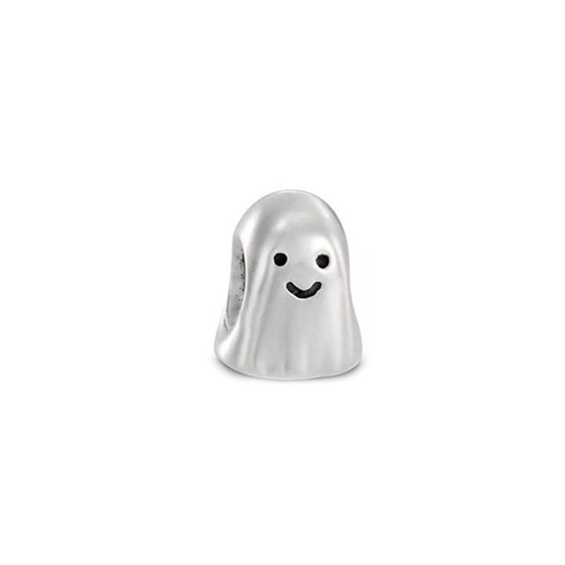 Retired GHOST Pandora Silver HALLOWEEN Charm
