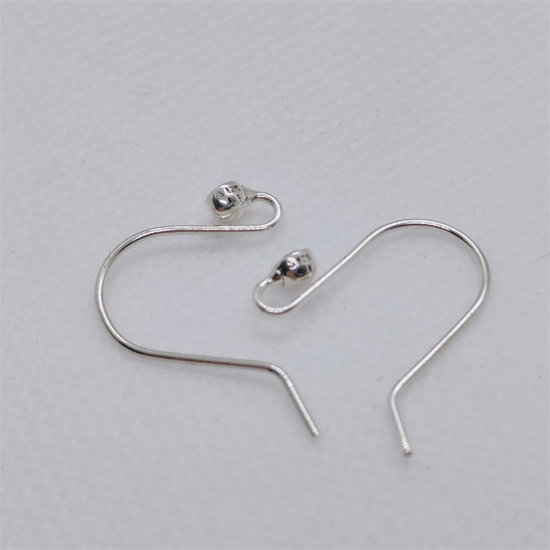 RETIRED Pandora Silver Compose Dangle EARRINGS POSTS Hooks