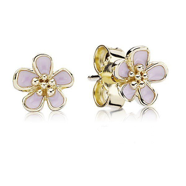 Pandora GOLD Forever Stud Earrings
